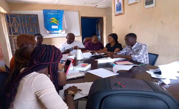 PaNBA members reviewing examination monitoring records